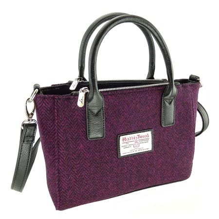 Harris Tweed Small Tote Bag LB1228 COL67 Loch Ness Gifts