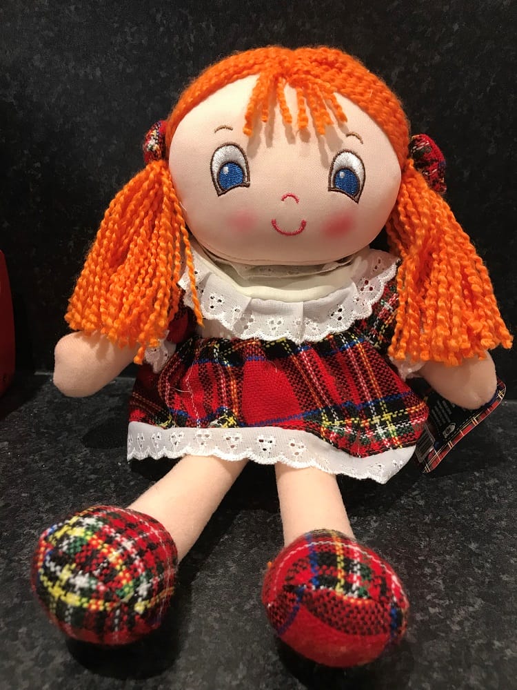 Soft Toy Scottish Rag Doll Loch Ness Gifts