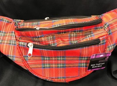 Plaid fanny pack online