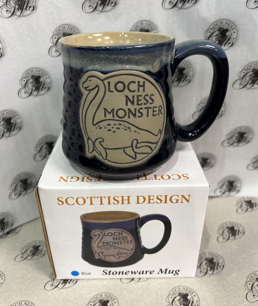 Mug - Stoneware Loch Ness Monster Blue - Loch Ness Gifts